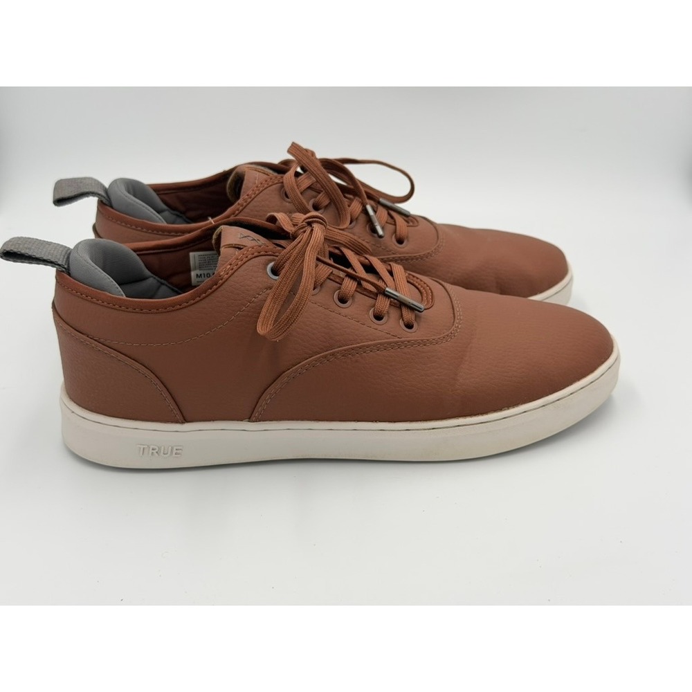 True Linkswear FS-01 Golf Sneakers Mens 10.5 Womens 12 Brown Leather FS-01-06